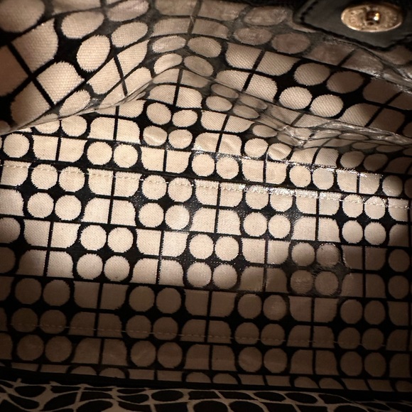 Black and cream Kate Spade shoulder bag - Picture 4 of 5